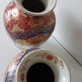 Pair of vases Imari XIXeme