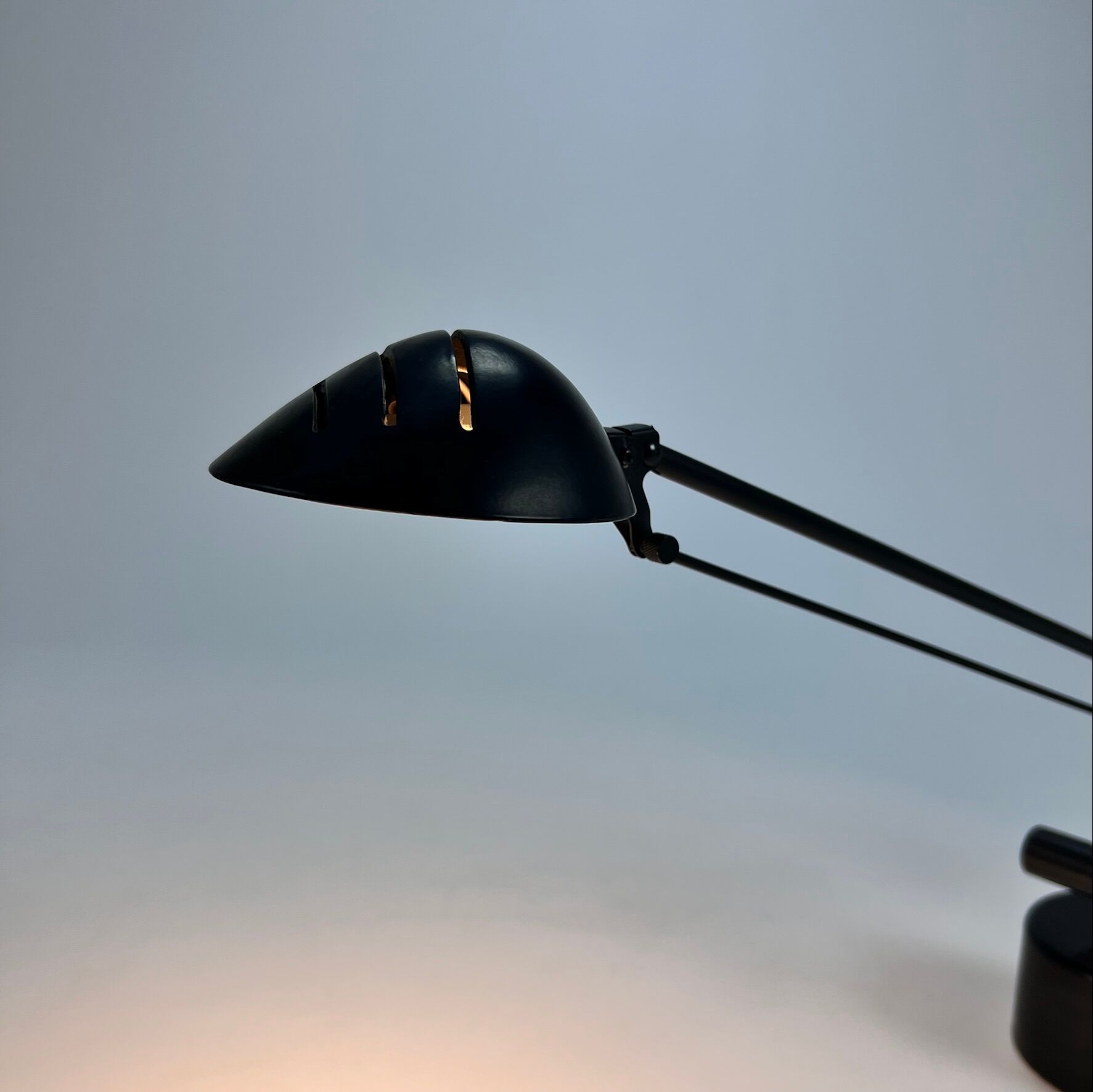 Dutch postmodern halogen desk lamp, 1980s