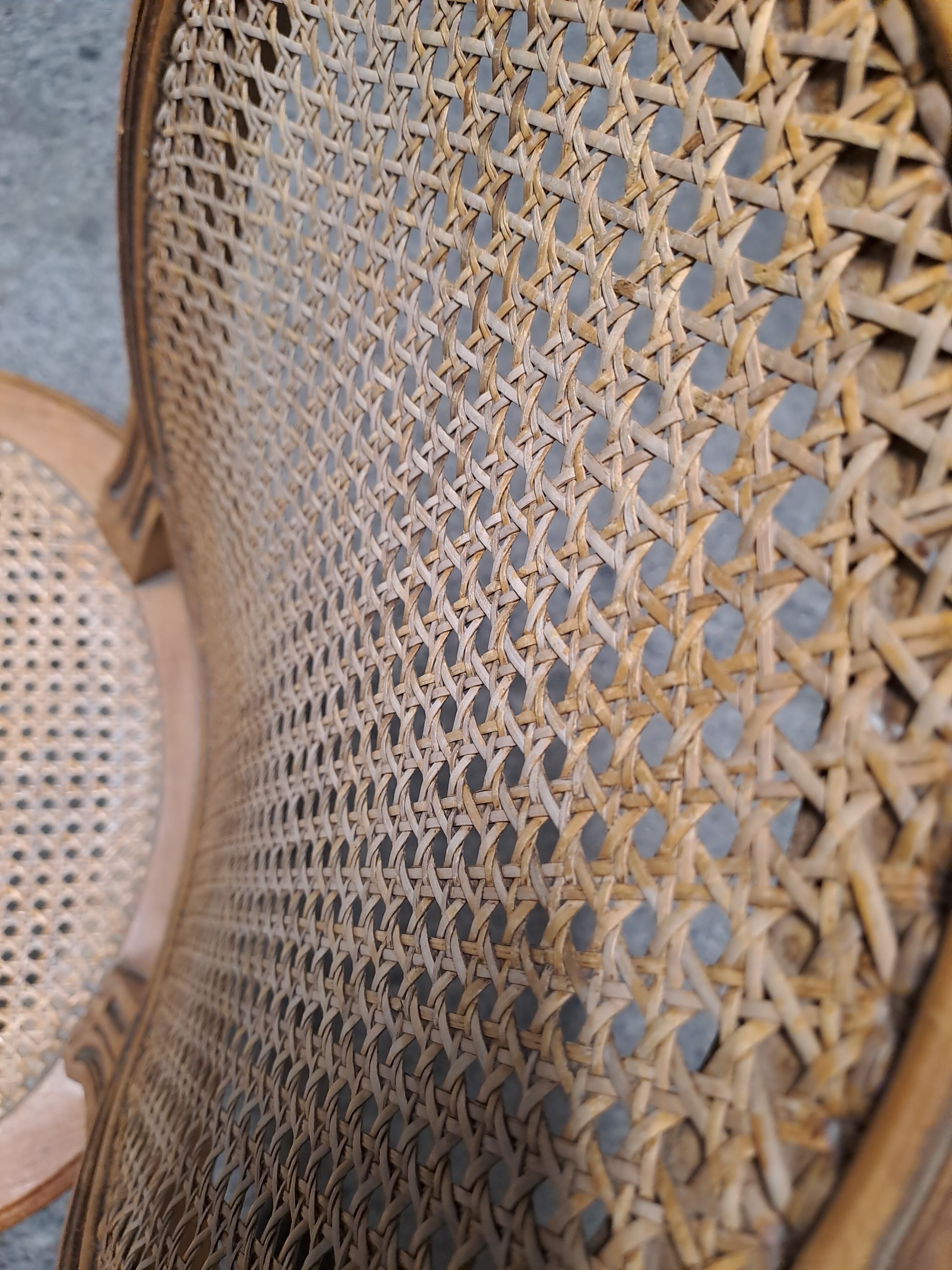 2 chairs from the Louis XVI period