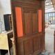 Entrance hall wardrobe in oak from the early 20th century.