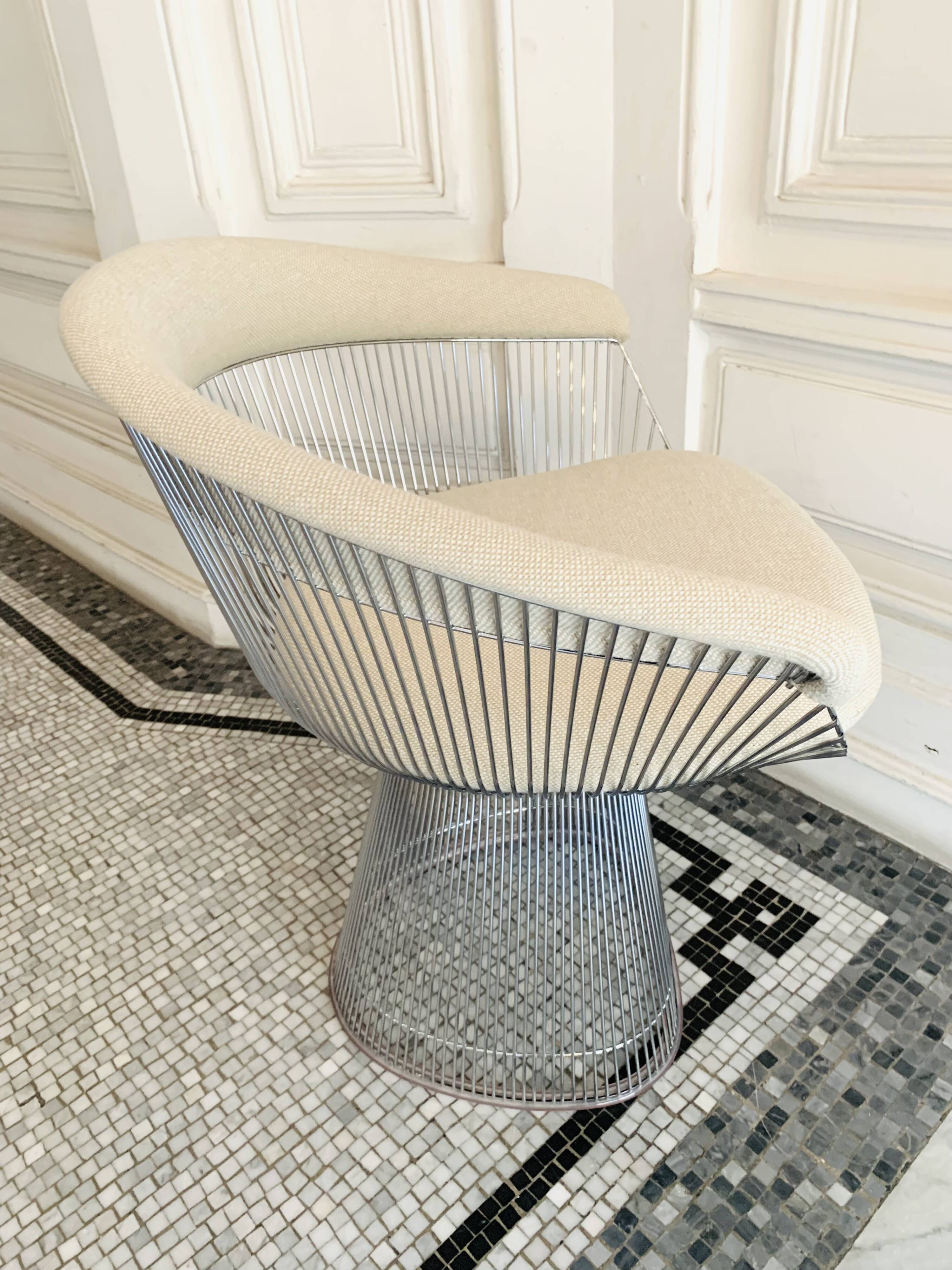 Warren Platner Edition Knoll Petit Armchair