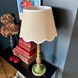 Lampe "Cottage" en bois sculpté, 1970