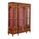 Bibliothèque ancienne en bois de violette et bronze, XIXe siècle