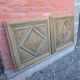 Pair of old solid oak doors