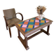 Colourful coffee table