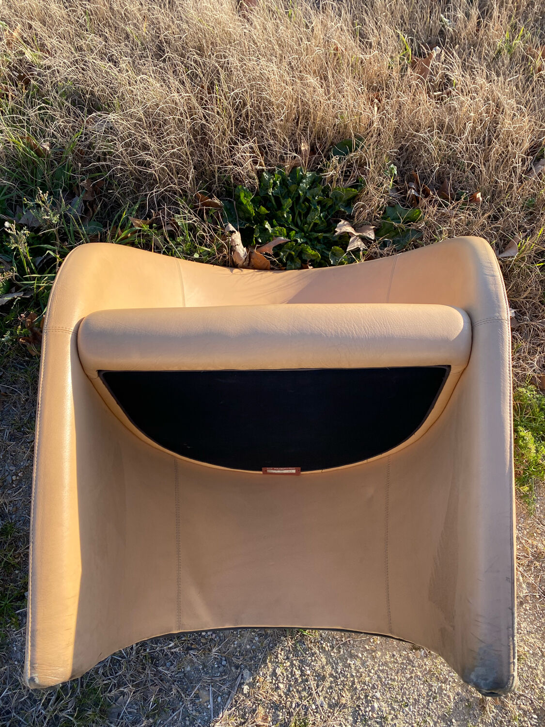 Leather armchair poltrona frau intervista