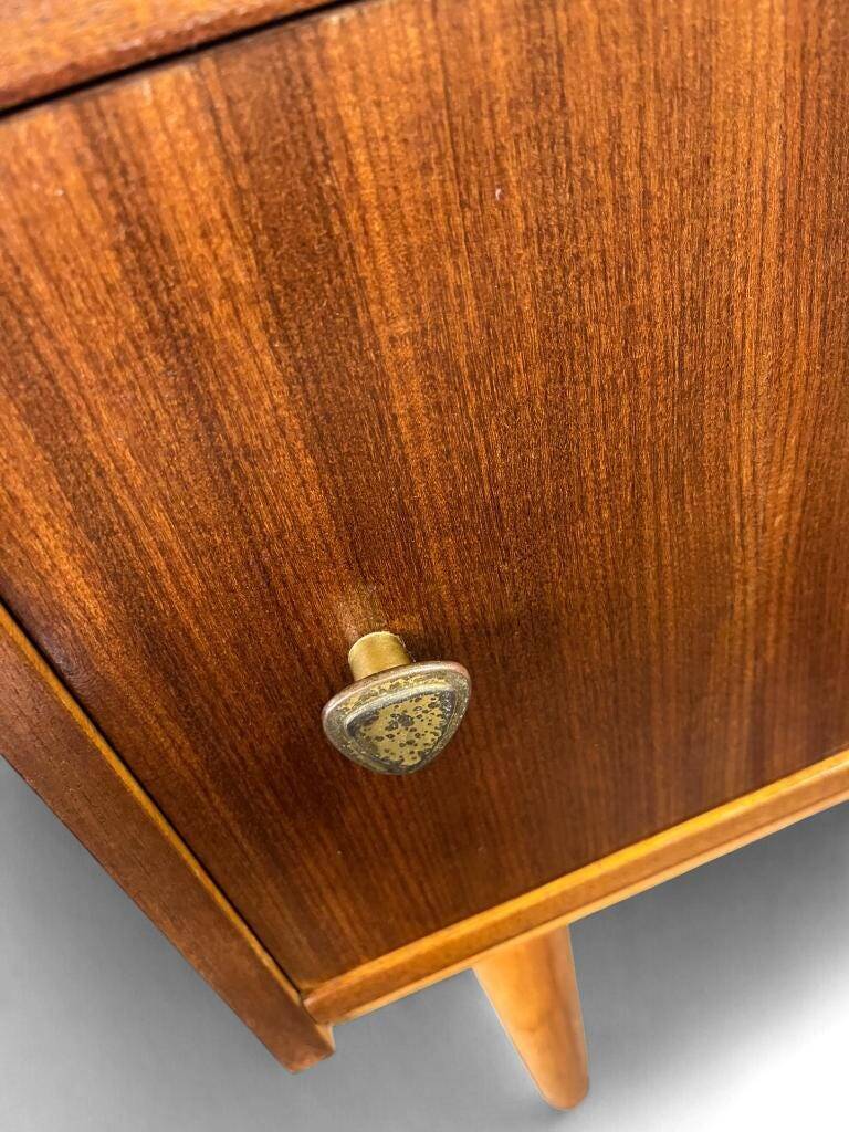 Set de 2 tables de chevet vintage / mini armoires