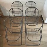 Lot de 6 chaises pliantes Kino by Niels Gammelgard