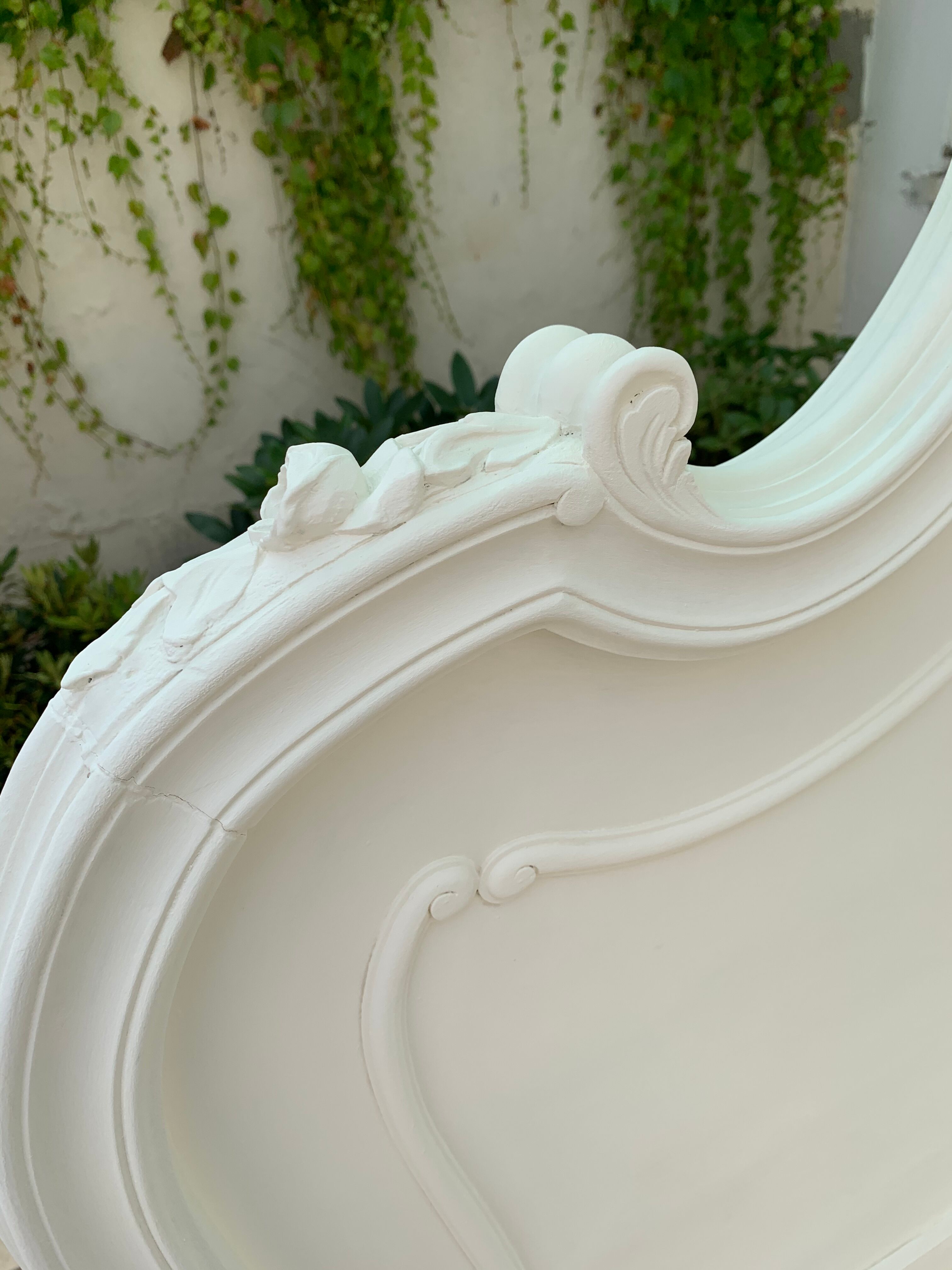 Louis XV-style headboard