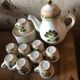 Teapot service and Gien cups