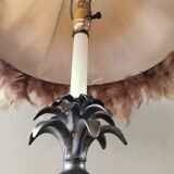 Original pineapple lamp with feathered offal