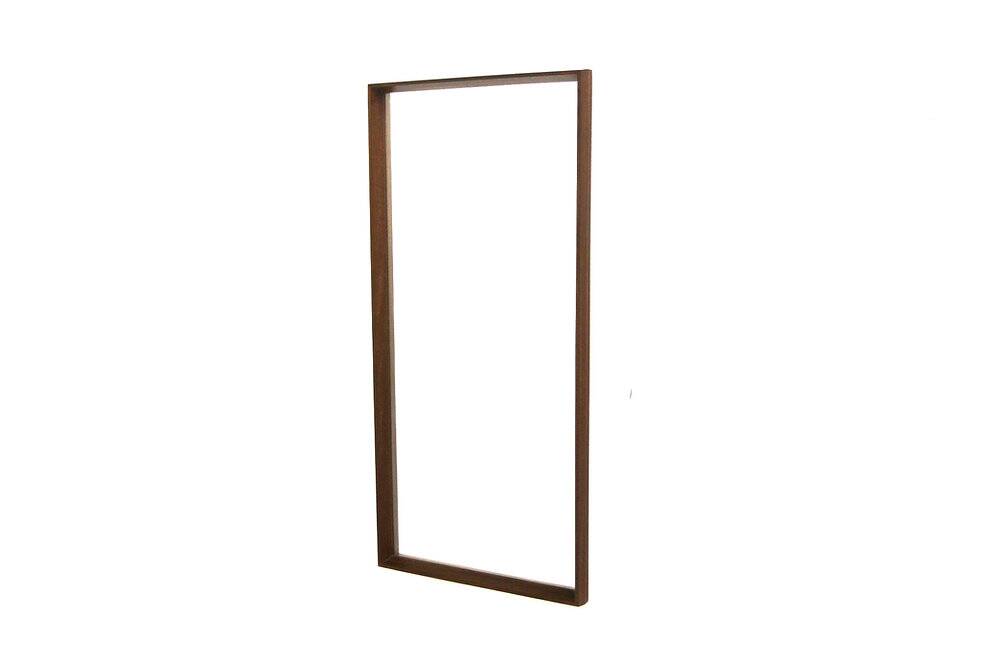 Scandinavian teak mirror, Sweden 1960, 98 x 45cm