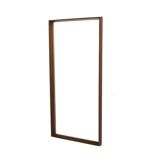 Scandinavian teak mirror, Sweden 1960, 98 x 45cm