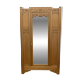 Art Deco wardrobe with mirror