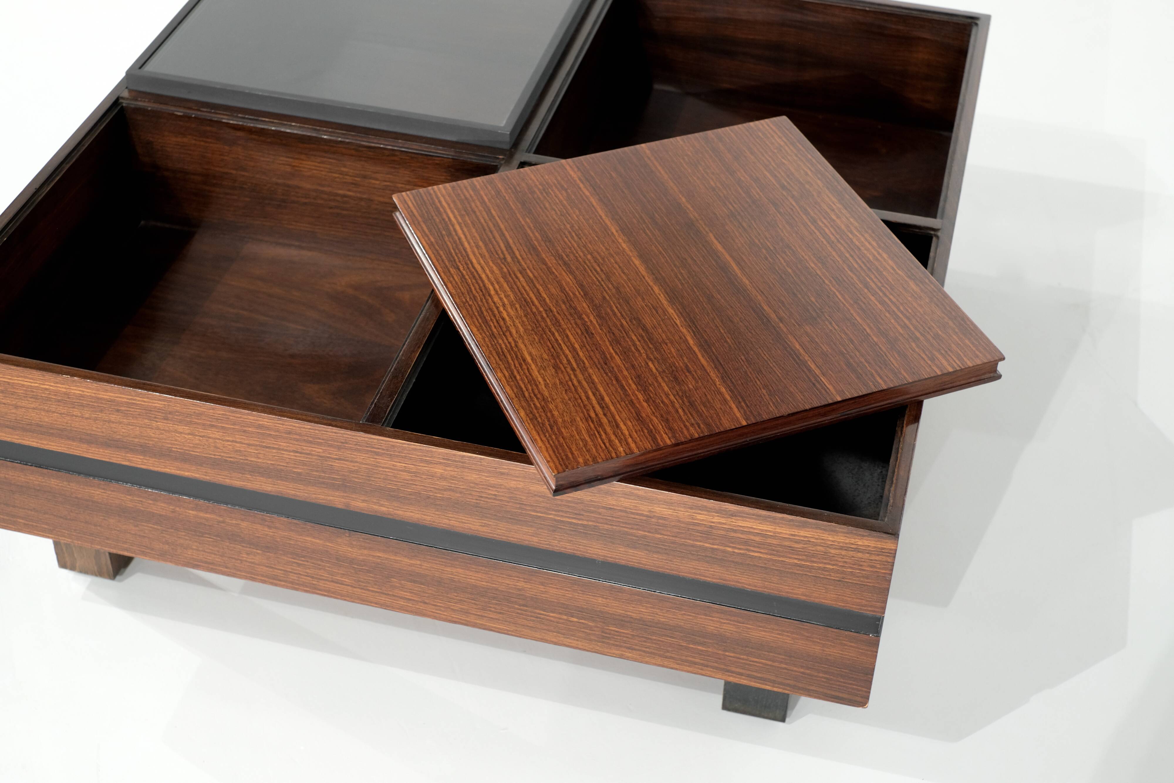 Coffee table by Carlo Hauner for Forma Italy 1960's.