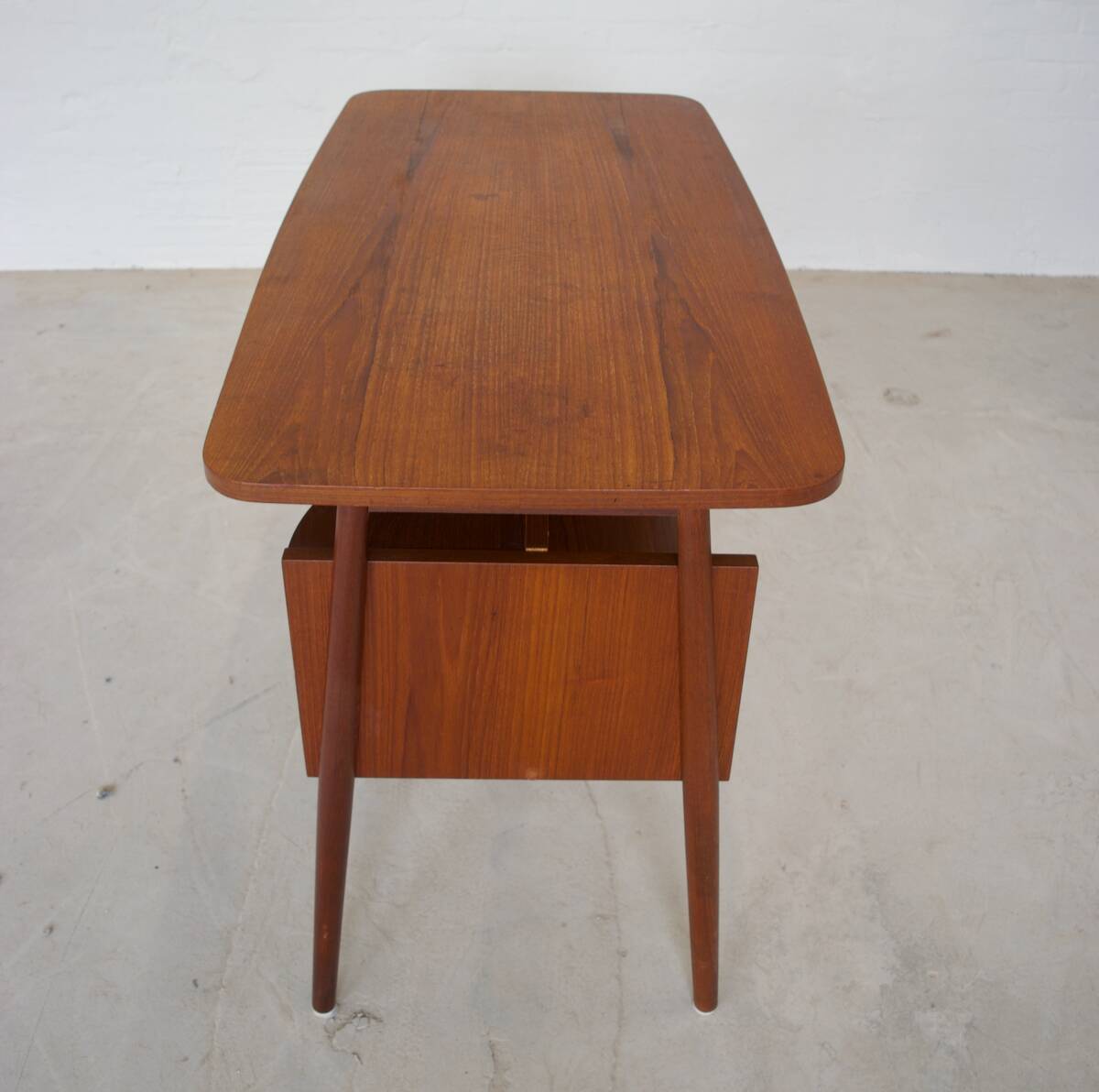 Teak Desk By Gunnar Nielsen For Tibergaard, 1960s.