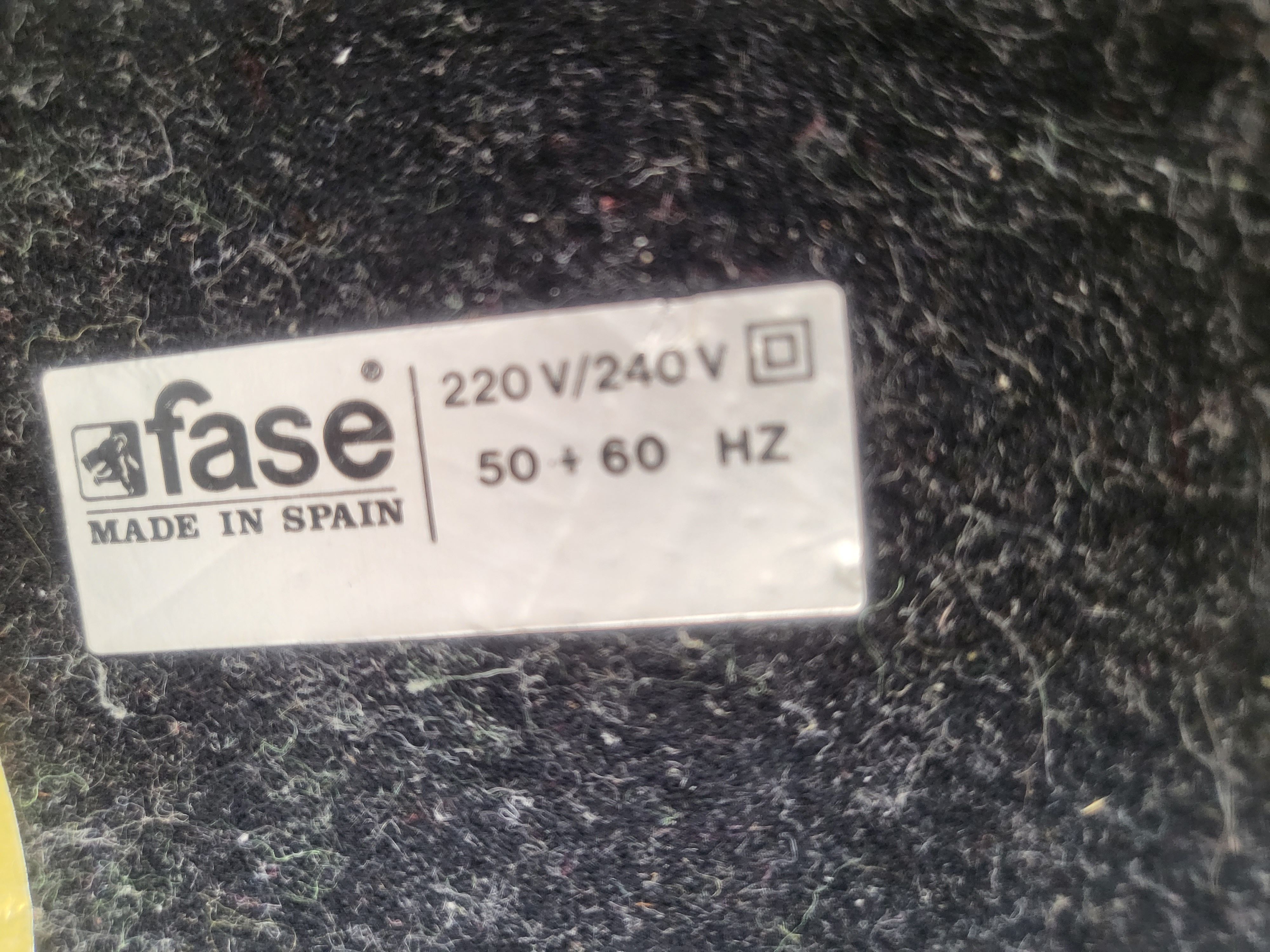 Vintage Fase lamp 1980
