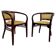 Extremely rare armchairs no. 6521 by Otto Wagner for Thonet