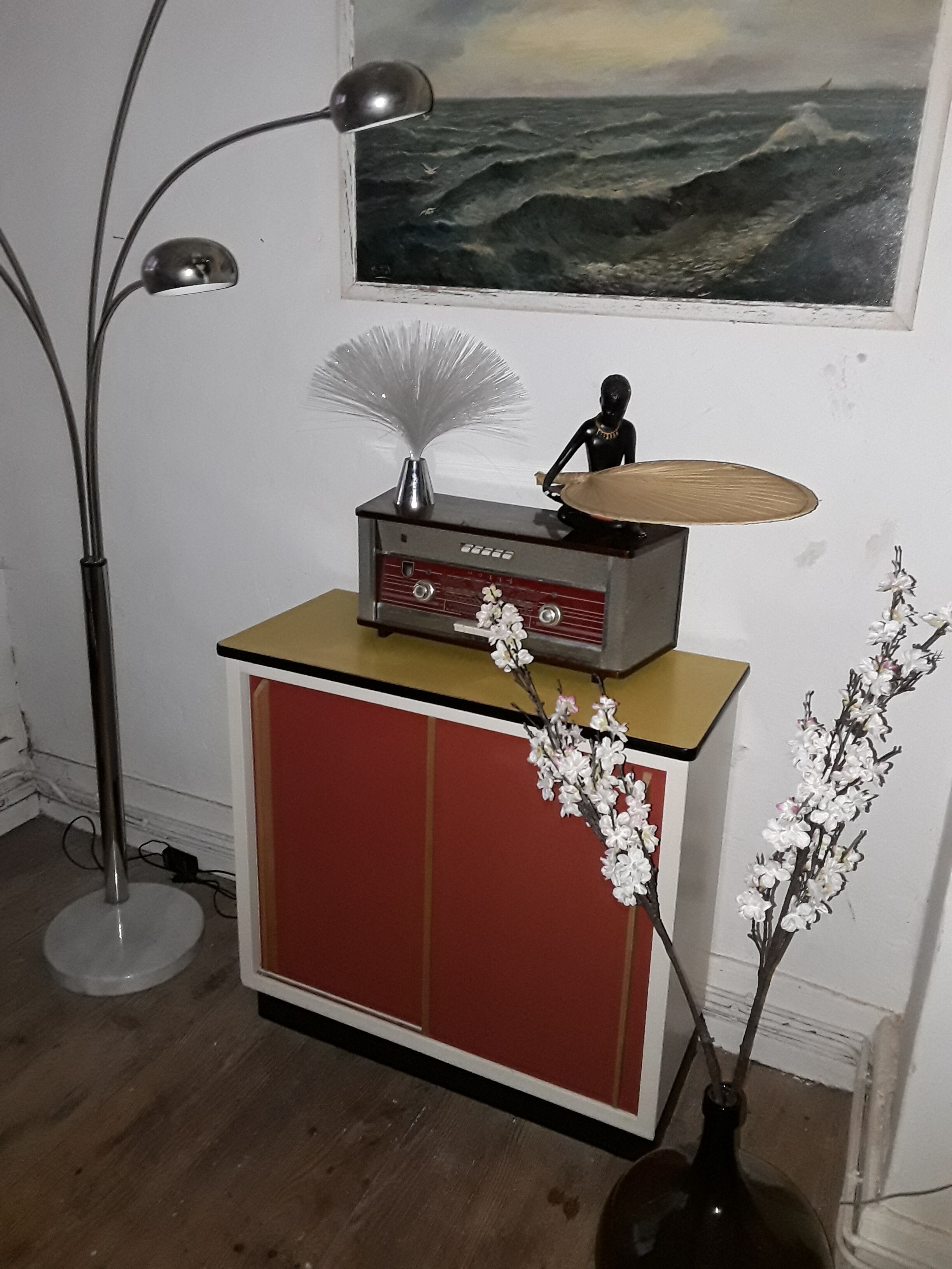 Vintage side door sideboard