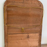 Louis philippe antique mirror with marbled plate