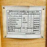 Naval Brass 3 arm full circular Protractor – USSR 1960