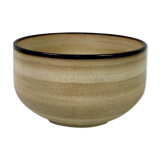 Beige sandstone salad bowl