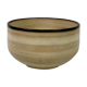 Beige sandstone salad bowl
