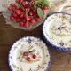Dessert plates with old Martres Tolesane