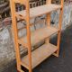Folding bookseller's shelf