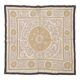 Vintage hand-embroidered tablecloth 123x135 cm