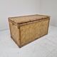 Mid-Century Italian Woven Rattan and Bamboo Blanket Chest or Trunk, 1970's