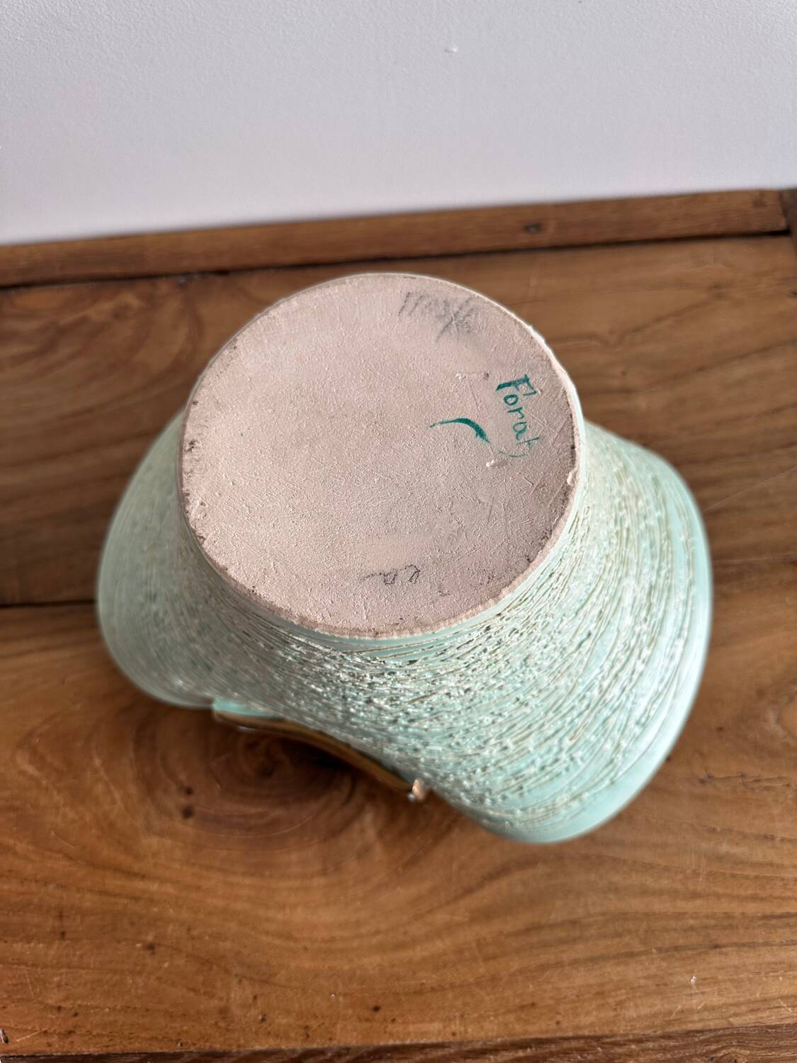 Art Deco vase signed Forah