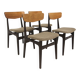 Set de 4 chaises en palissandre, Schiønning & Elgaard, Danemark, 1960