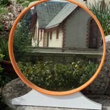Vintage round mirror 1970s