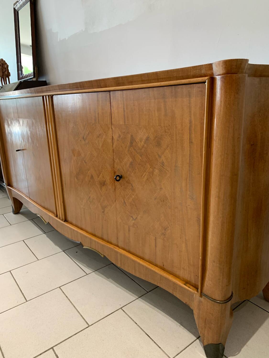 Vintage sideboard, art deco style, 50s