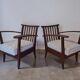 Pair of ULUV armchairs, Czech vintage 1950s
