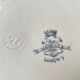 6 Flat Plates Terre de Fer Longwy Model Lorrain