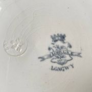 6 Flat Plates Terre de Fer Longwy Model Lorrain
