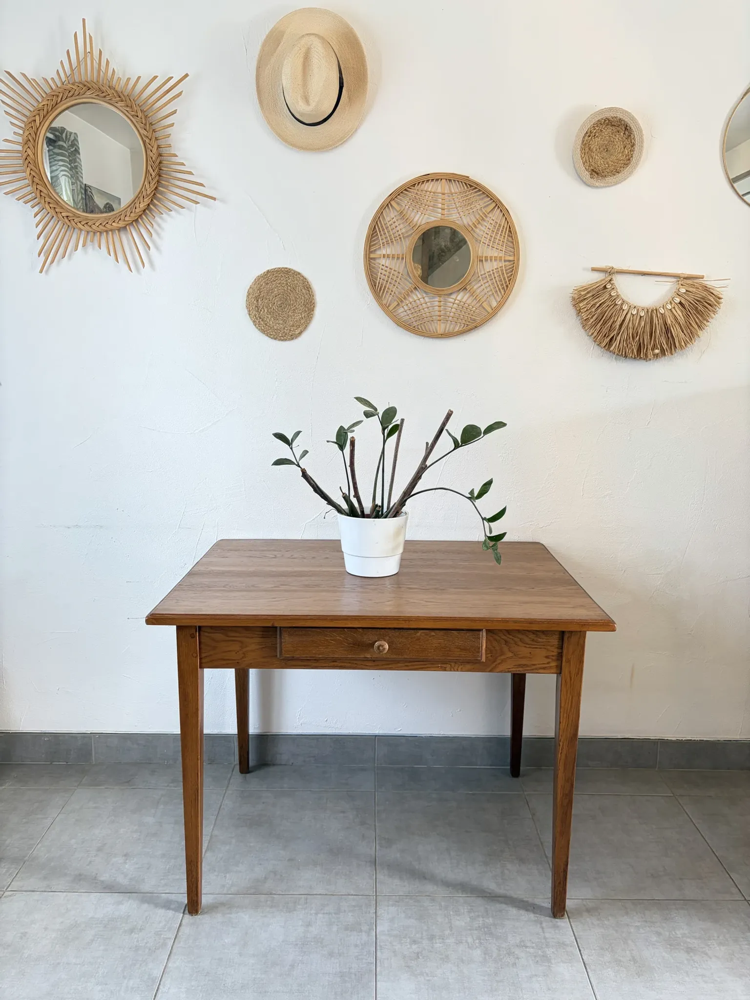 Vintage farmhouse table