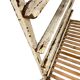 Vintage industrial cart / multi-level display / shelf on wheels