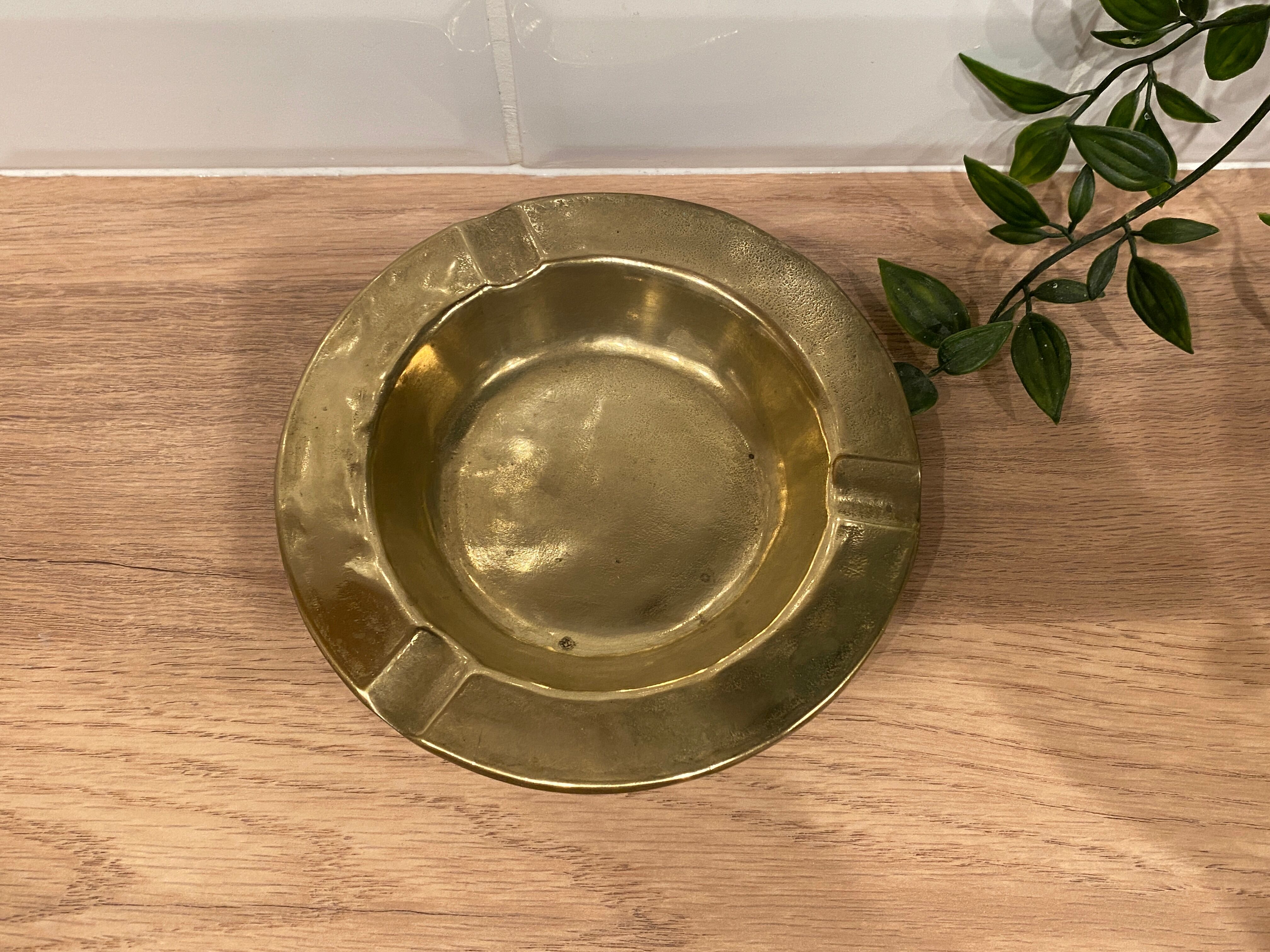 Brass ashtray