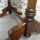 Oak bistro table from the ardennes