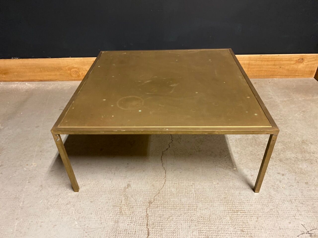 Brass coffee table 1950