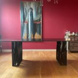 Italian design black beech table