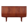 Teak highboard, Danish design, 1970s, production: Denmark