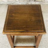 Tabouret vintage de ferme en châtaignier Circa 50