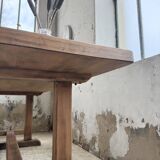 2m elm monastery table