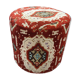 Pouf oriental velours