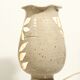 Vintage openwork ceramic floral night lamp, France 1960s