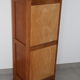 Single curtain binder cabinet beech light oak